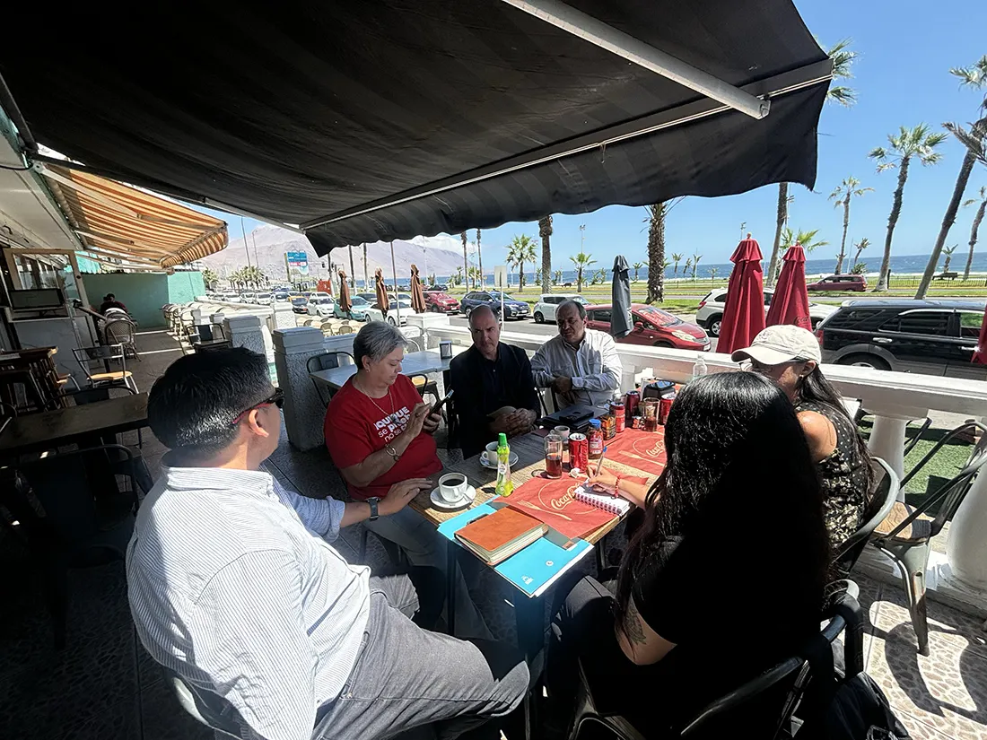 Bioeconomía Tarapacá reunión con sector gastronómico y AGATA sobre gestión de residuos orgánicos